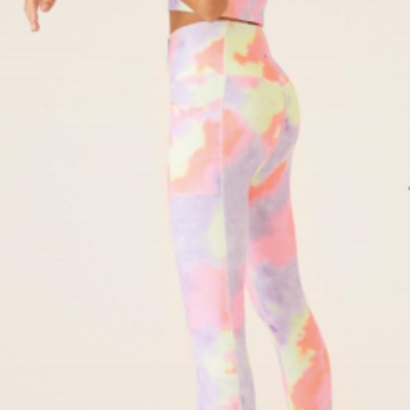 Danielle K Multi Tie Dye 7/8 Jane Legging - Picture 1 of 4